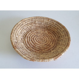 Aufbewahrungskorb rund Ø 25cm aus Natu..