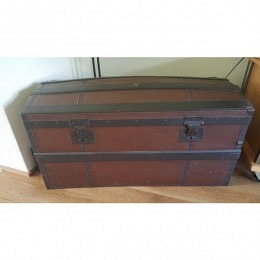 alter Seemanskoffer / Überseekoffer 