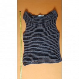 Damen Strick Pullover ärmellos