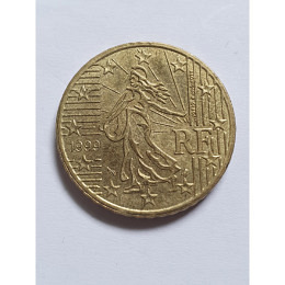 50 Euro Cent Münze Frankreich 1999 RF