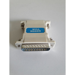 Adapter Null-Modem 25 poliger Male Ste..