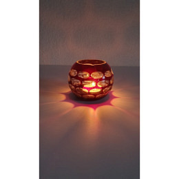 originelles Windlicht Teellicht Glas 