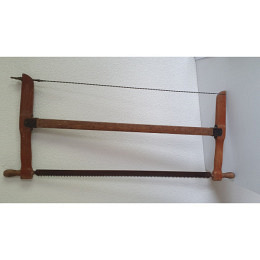 alte Holzsäge / Spannsäge