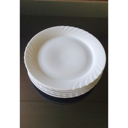 5 er Porzellan Tellerset Winterling