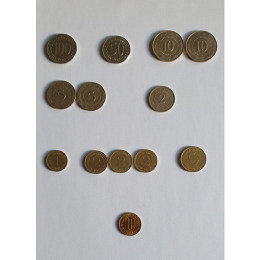 Jugoslawien Dinar 100/50/10/5/2/1 und ..