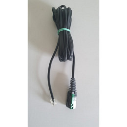 Telefon Anschlusskabel TT87 Stecker / Rj11 (6P4C) 400cm