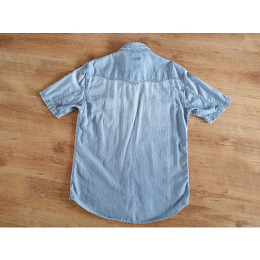 kurzarm Jeans Hemd - Teddy`s M