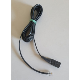 Telefon Anschlusskabel TT87 Stecker / Rj11 (6P4C) 250cm