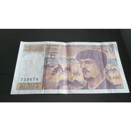 20 Francs Banknote Frankreich 1997