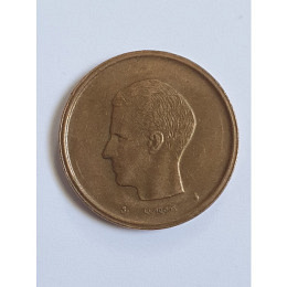 20 Belgische Franc Münze Belgien 1981