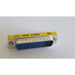 Adapter, Gender Changer, 2x 25-poliger Stecker M/W