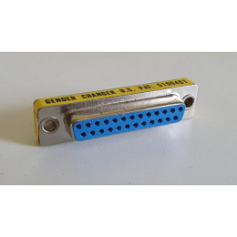 Adapter, Gender Changer, 2x 25-polige Kupplung W/W