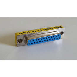 Adapter, Gender Changer, 2x 25-polige Kupplung W/W