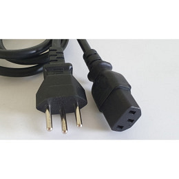 Computer Netzkabel schwarz - 2.40 M