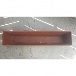 2 Blumenkasten + Untersetzer