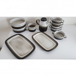 Geschirr - Set Vintage Melitta Bückeburg Steingut Germany/Friesland Melitta Germany