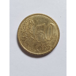 50 Euro Cent Münze Frankreich 1999 RF
