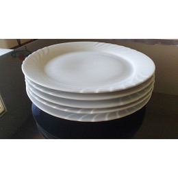 5 er Porzellan Tellerset Winterling