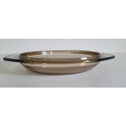 Backofenform Deckel Auflaufform braun