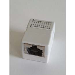 Adapter Elbro beidseitig RJ45 Buchse 1..