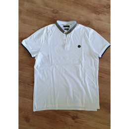weisses POLO Shirt / T-Shirt Massimo D..