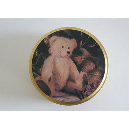 Hübsche Guetzlidose / Blechdose im Vin..