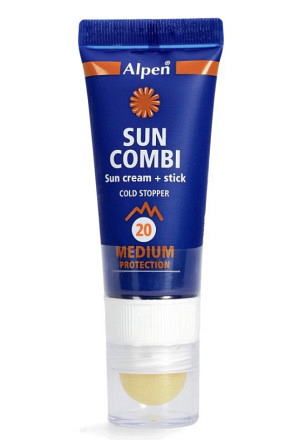 Alpen Sun Combi SLF 30 mit Lippenstick 20ml