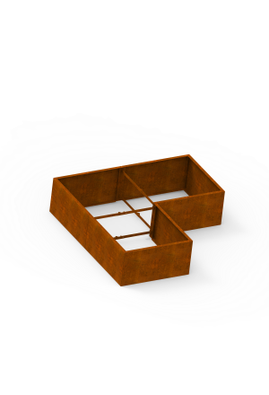 FLEX Beet  L-Form  LxTxH 160 x 80 x 40 cm