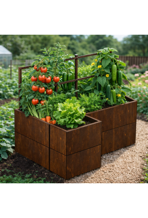 FLEX Beet  L-Form  LxTxH 160 x 80 x 80 cm