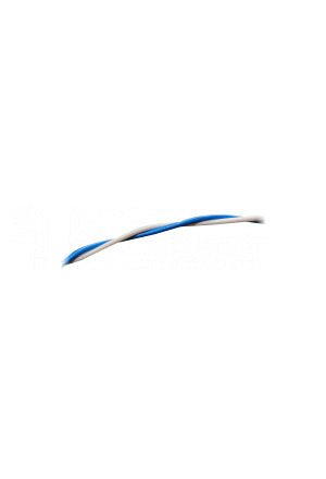 Rangierdraht blau/weiss