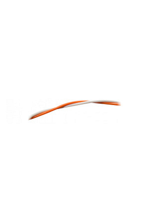 Rangierdraht orange/weiss