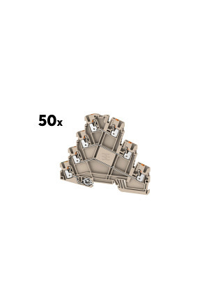 Weidmüller Jalousie-Anschlussklemme AMC 2.5 (50 Stk.)