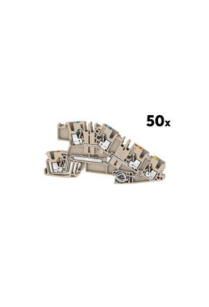 Weidmüller Installations-Reihenklemme AITB 2.5 (50 Stk.)