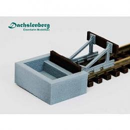 Prellbock Betonwiderlager