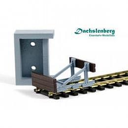 Betonwiderlager zu Prellbock Gotthard