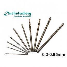 HSS Cobalt Spiralbohrer 0.3-0.95mm