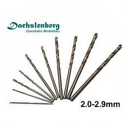 HSS Cobalt Spiralbohrer 2.0-2.9mm