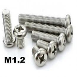 Rundkopfschrauben metrisch M1.2