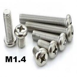 Rundkopfschrauben metrisch M1.4