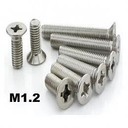 Senkkopfschrauben metrisch M1.2