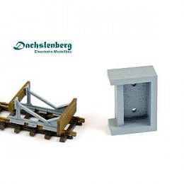 Prellbock Betonwiderlager