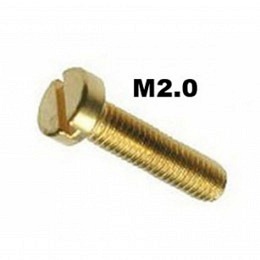Messingschrauben Zylinderkopf M2.0