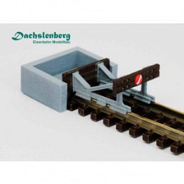 Prellbock Betonwiderlager