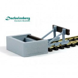 Betonwiderlager zu Prellbock Gotthard