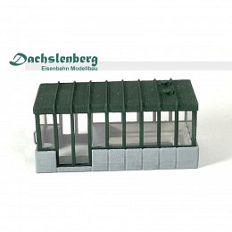 Zangger Wartehalle kurz H0