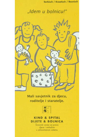 Informationsbroschüre "Ich gehe ins Spital" - Serbisch / K..