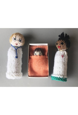 Fingerpuppen-Set "Spitalpersonal"