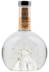 Studer's - Swiss Gold Vodka - 70cl - Bergflasche mit echte..