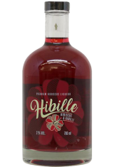 Hibille - Hibiskus-Vanille Likör - 70cl.