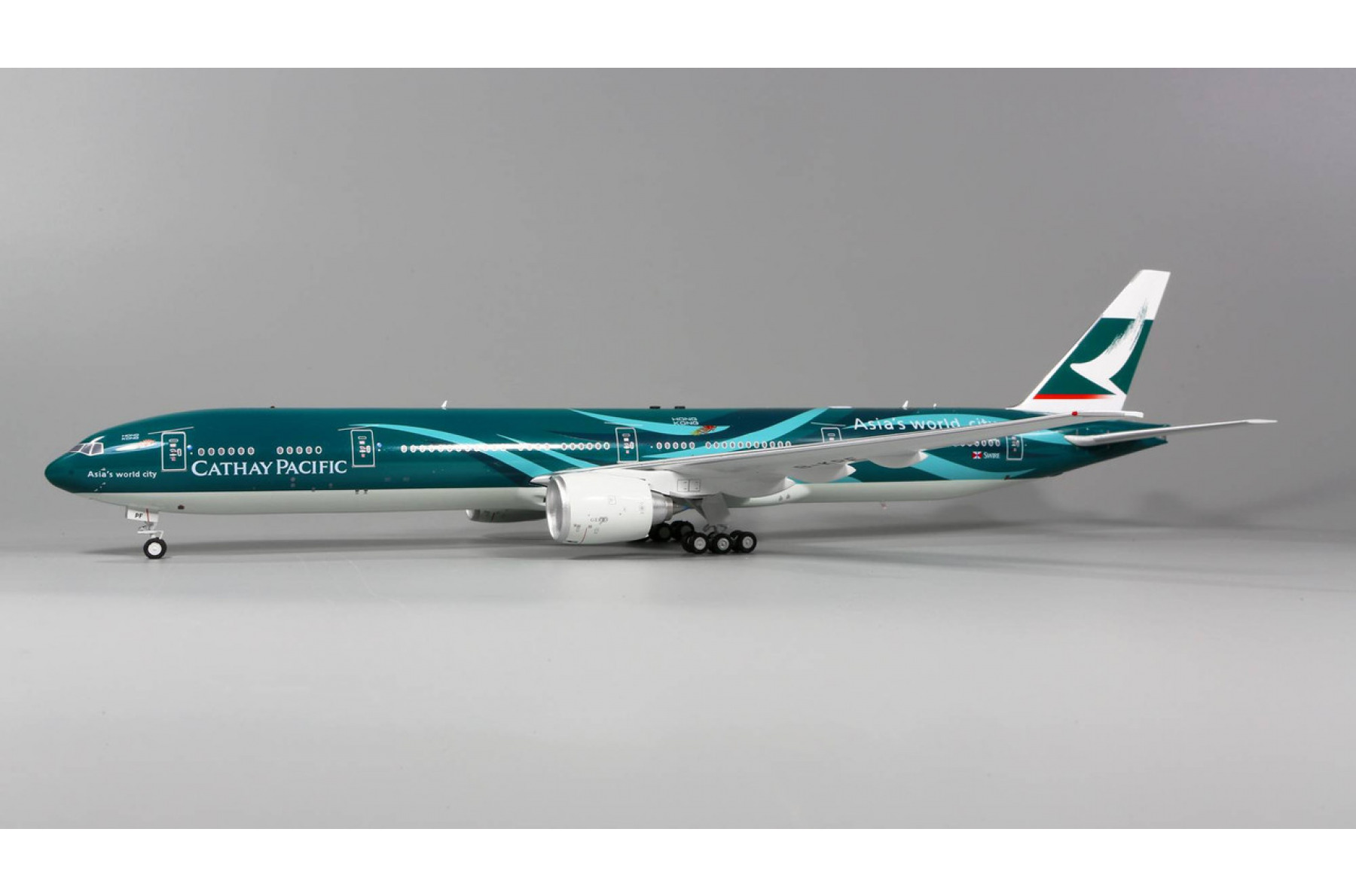 Cathay Pacific Boeing 777300ER BKPF 'Asia's World City' (WB7773005